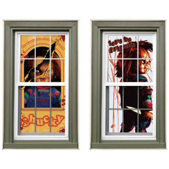 Image sur CHUCKY CHILD PLAY WINDOW SILHOUETTES