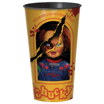 Image de CHUCKY CHILD PLAY 32oz PLASTIC CUP