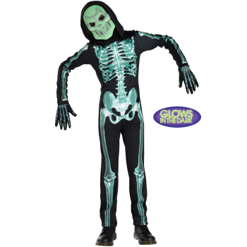 Picture of GLOW IN THE DARK SKELETON - KIDS SMALL