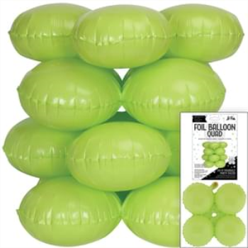 Picture of 17" MACARON LIME GREEN QUAD - 4CT