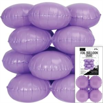 Image de 17" MACARON LAVENDER QUAD - 4CT