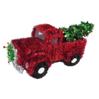 Picture of DECOR - CHRISTMAS 3D TRUCK TINSEL DECORATION