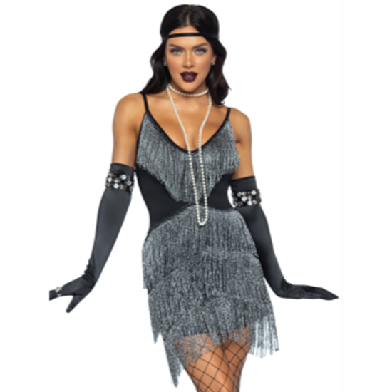 Picture of DAZZLING FLAPPER COSTUME - MEDIUM