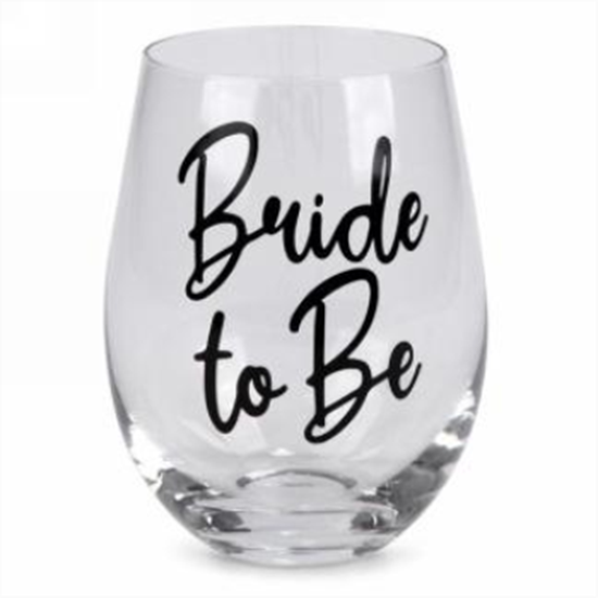 Image sur GIFTLINE - BRIDE TO BE STEMLESS WINE GLASS