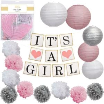 Picture of IT'S A GIRL GARLAND KIT