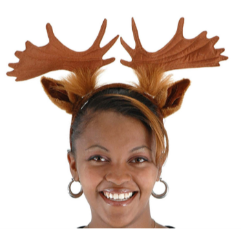 Image de MOOSE EARS AND ANTLERS HEADBAND
