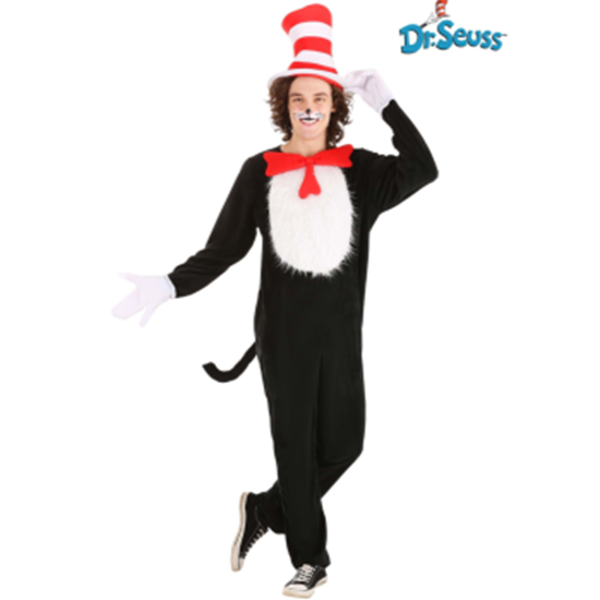 Image sur CAT IN THE HAT - ADULT MEDIUM