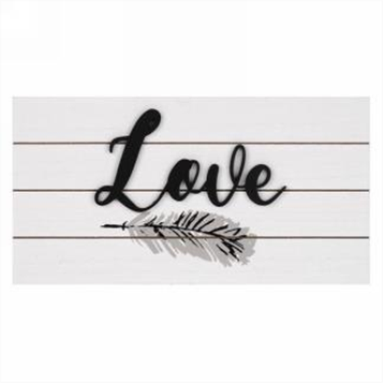 Image sur GIFTLINE - LOVE WALL PLAQUE