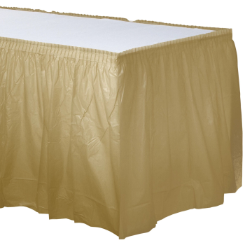 Picture of GOLD TABLESKIRT 21' X 29"