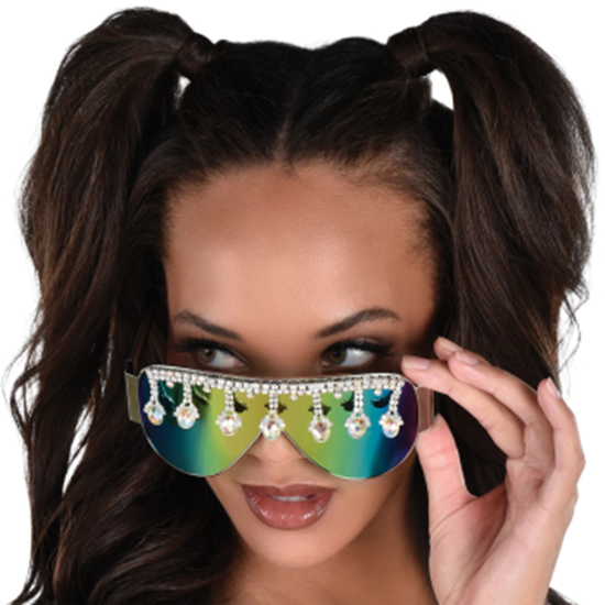 PartyMart. FESTIVAL GLASSES WITH JEWELS