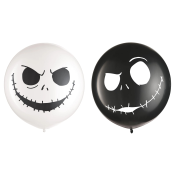 Image de NIGHTMARE BEFORE CHRISTMAS 24" LATEX BALLOONS