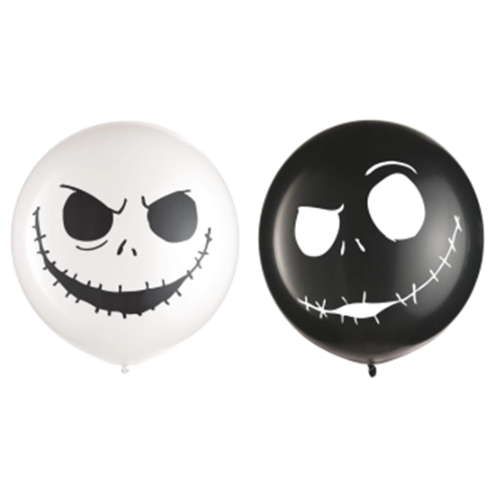 Image sur NIGHTMARE BEFORE CHRISTMAS 24" LATEX BALLOONS