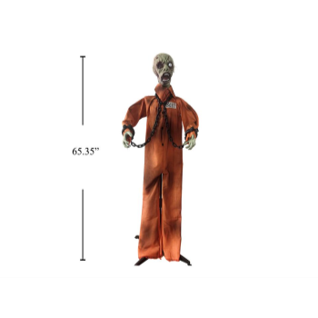 Picture of 65" ANIMATED STANDING PRISONER GHOUL