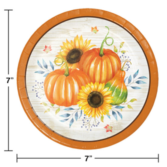 Image sur TABLEWARE - HARVEST TRUCK 7" PLATES