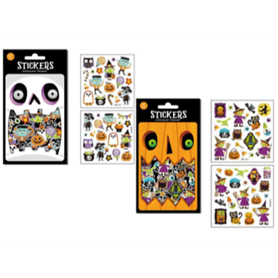 Picture of HALLOWEEN PUMKIN AND GHOST STICKERS