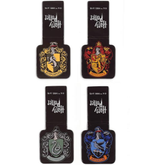 Image sur HARRY POTTER 4 BOOKMARK SET - HOUSES