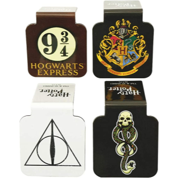 Picture of HARRY POTTER 4 BOOKMARK SET - ASST STYLES