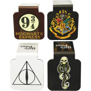 Image de HARRY POTTER 4 BOOKMARK SET - ASST STYLES