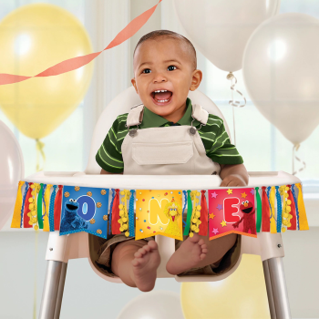 Picture of EVERYDAY SESAME STREET - HIGHCHAIR DECORATION KIT