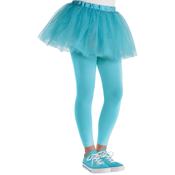 Image de HOSIERY - TURQUOISE FOOTLESS TIGHTS - KIDS