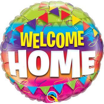 Picture of 18" FOIL - WELCOME HOME PENNANTS