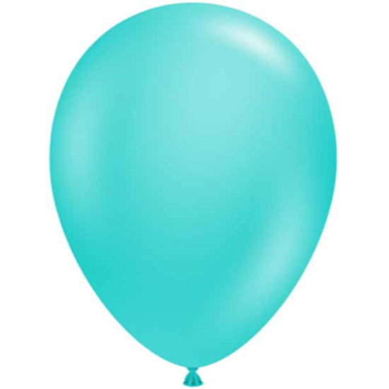 Image sur 11" PEARL SEAFOAM LATEX BALLOONS - TUFTEK