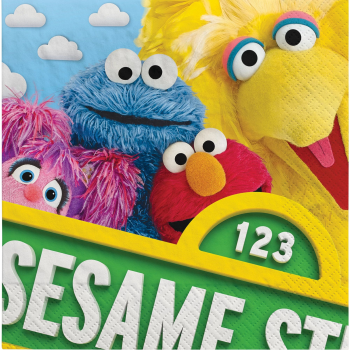 Picture of EVERYDAY SESAME STREET - LUNCHEON NAPKIN    