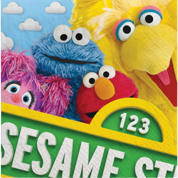 Image de EVERYDAY SESAME STREET - LUNCHEON NAPKIN    