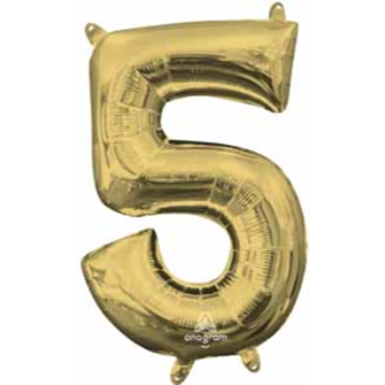 Image sur MINI SHAPE NUMBER 5 - WHITE GOLD