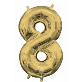 Image de MINI SHAPE NUMBER 8 - WHITE GOLD