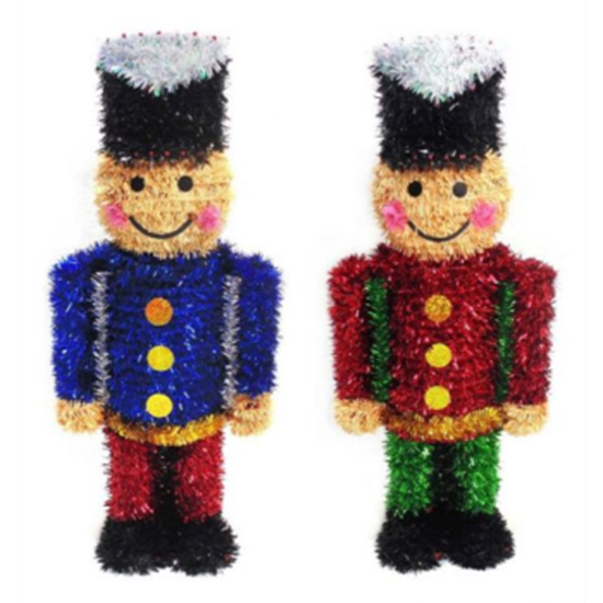 Image sur DECOR - 3D SOLDIER TINSEL DECORATION