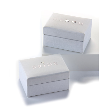 Image de GIFTLINE - BRIDE AND GROOM RING BOX - VELVET