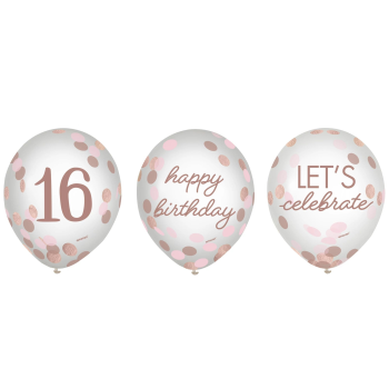 Image de 16th  - SWEET SIXTEEN CONFETTI BALLOON