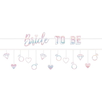 Image de BRIDE TO BE DOUBLE BANNER