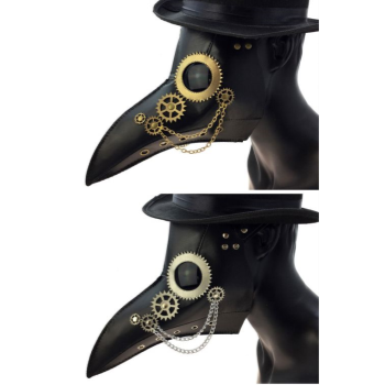 Picture of PLAGUE DOCTOR STEAMPUNK LEATHER MASK