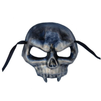 Picture of SKULL MASK - BLACK AND SILVER 