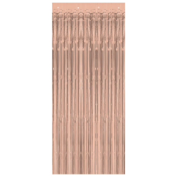 Image de METALLIC CURTAIN 3  X 8  - ROSE GOLD