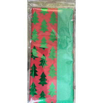 Image de METALLIC TREES AND GREEN TISSUE PAPER