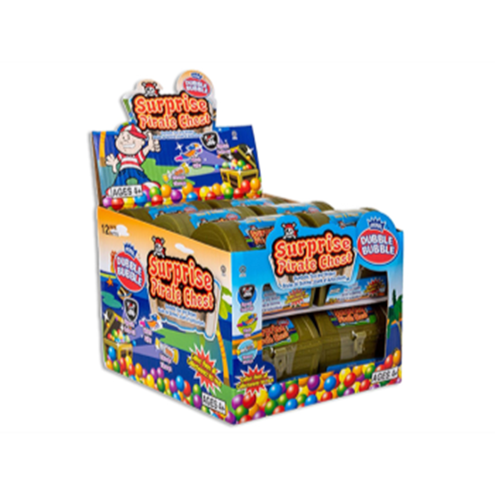 Picture of DUBBLE BUBBLE SURPRISE PIRATE CHEST CANDY