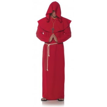 Image de MONK ROBE - RED - ADULT XXLARGE