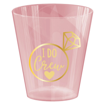 Image de I DO CREW - BACHELORETTE SHOT GLASS - PINK