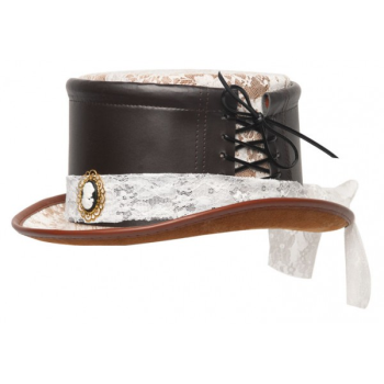 Image de STEAMPUNK LACE TOP HAT