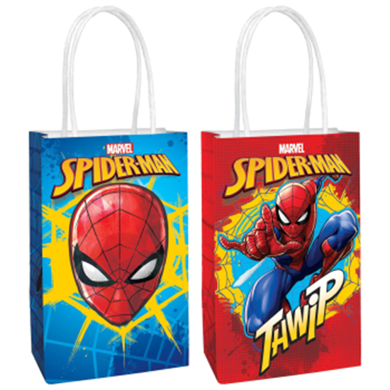 Picture of SPIDER MAN - WEBBED WONDER PRINTED KRAFT BAG