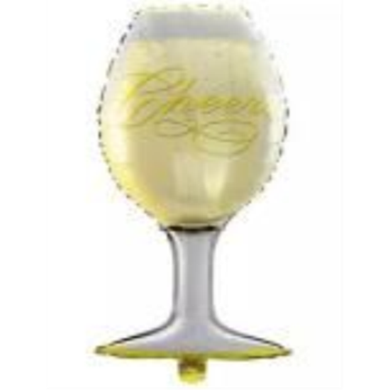 Image sur 40" CHAMPAGNE GLASS SUPERSHAPE