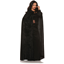 Picture of CAPE - VELVET CAPE WITH COLLAR - BLACK