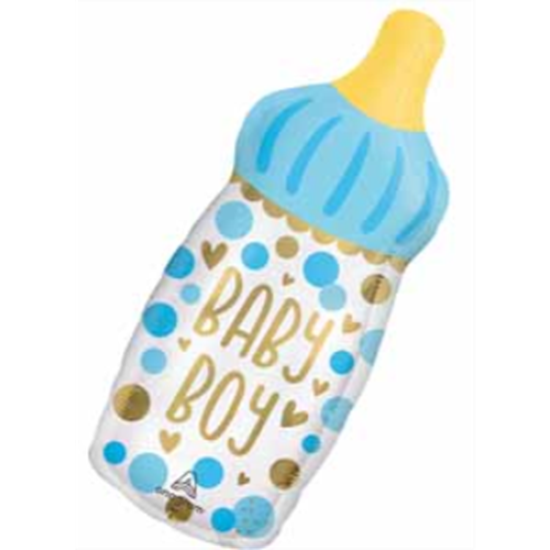 Picture of BABY BOY BOTTLE SUPERSHAPE 31"