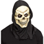 Picture of REALISTIC SKULL MASK WITH HOOD - BROWN