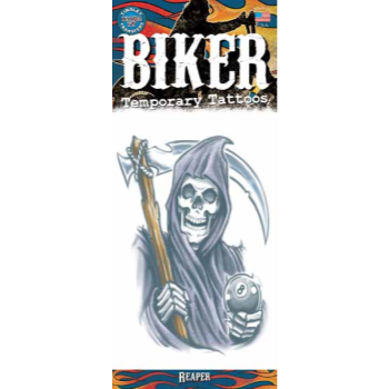 Image de TATTOO - REAPER - BIKER TATTOO 