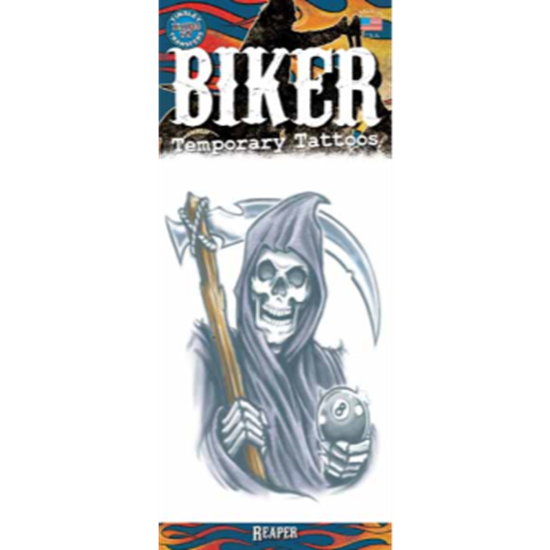 Image sur TATTOO - REAPER - BIKER TATTOO 