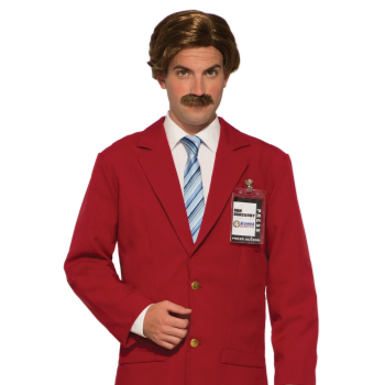 Picture of ANCHORMAN WIG and MUSTACHE SET